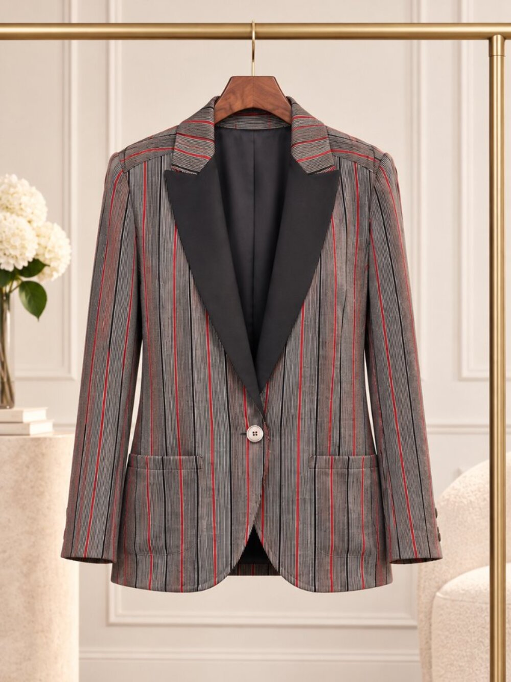 Striped Blazer Jacket